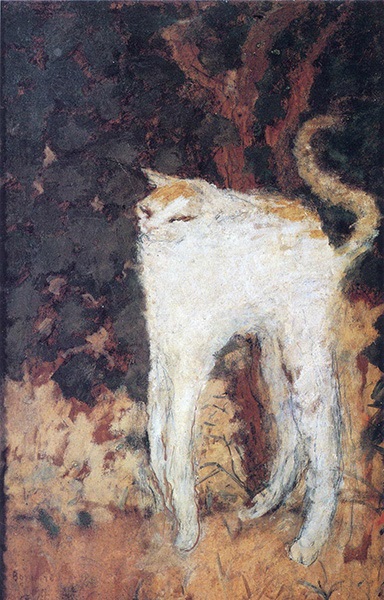 коты в искусстве, Пьер Боннар, "Белый кот"