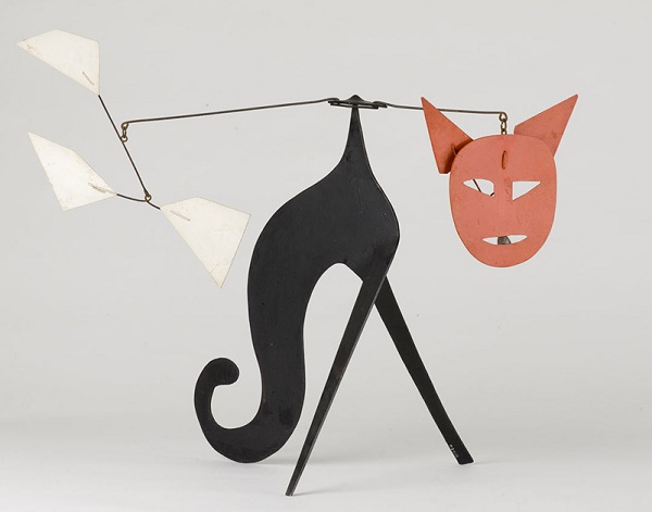 кошки с искусстве, Александр Колдер, "Мобильный кот"