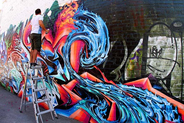 Sofles, Russell Fenn, граффити, стрит-арт