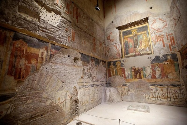 Сикстинская капелла раннего средневековья, Церковь Санта-Мария-Антиква, Santa Maria Antiqua, Рим