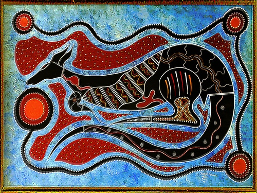 австралийские аборигены, этническое искусство