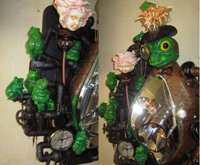 "Венчание Розы и Жабы". "The wedding of the Rose and the Toad".