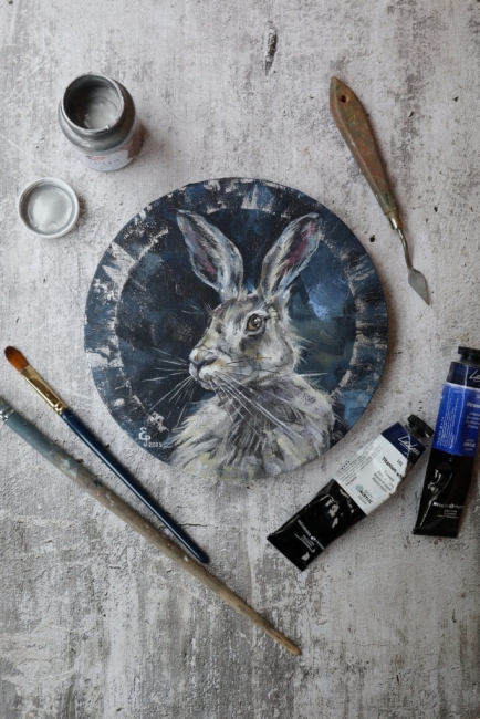 Портрет зайца 