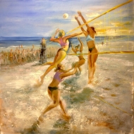 пляжный  волейбол
