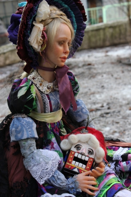 Авторская кукла "Клара".