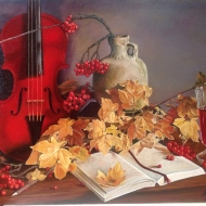 Осенняя мелодия для скрипки