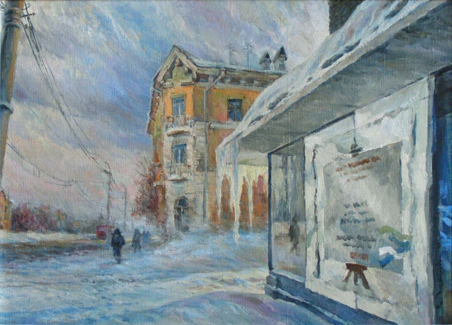 " Зимний вернисаж в Барнауле"