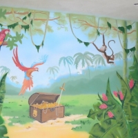роспись детской комнаты