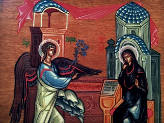 Annunciation to the Blessed Virgin Mary
