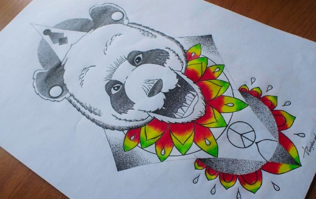 Панда настроение
