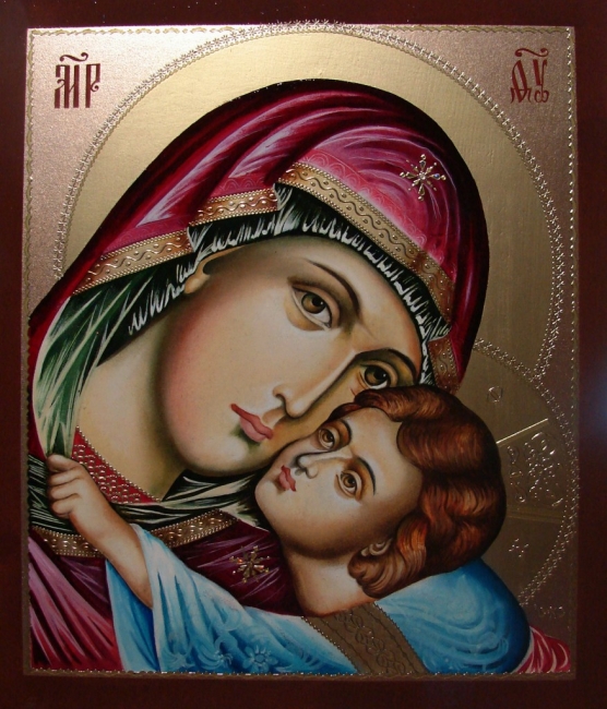Пресвятая Богородица Сладкое лобзание
