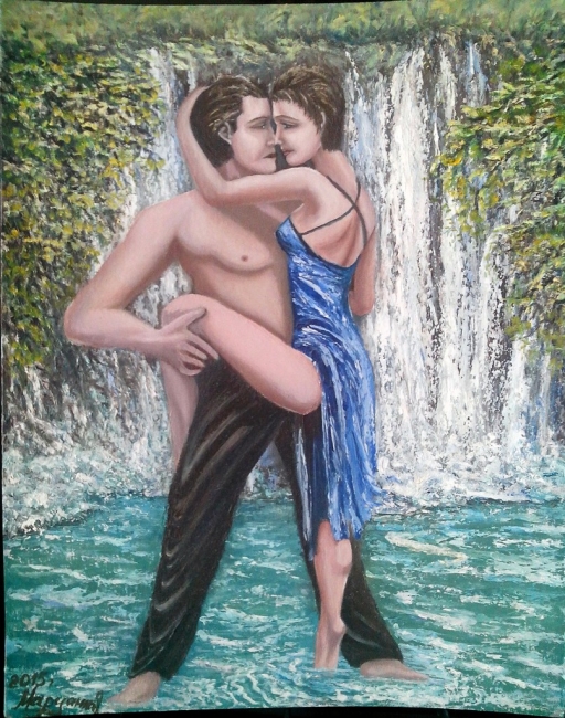 Танец у водопада