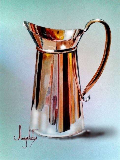 copper pitcher