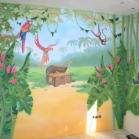 роспись детской комнаты