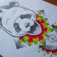Панда настроение