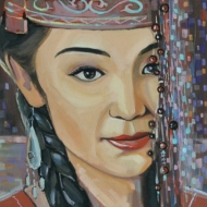 Казахская красивица