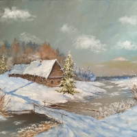 Зимний пейзаж-3