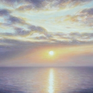 Море. Восход солнца