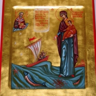 Икона Богоматери Помошница Рыбакам.