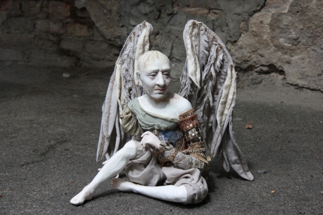 Авторская кукла ручной работы "Ангел".