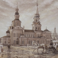 Старый город Екатеринбург. Екатерининский собор