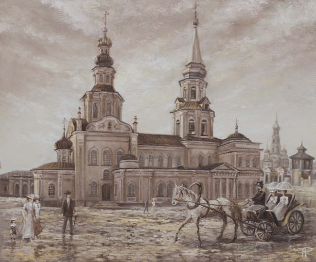 Старый город Екатеринбург. Екатерининский собор