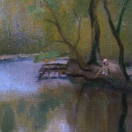 Картина Воронцовские пруды (копия)