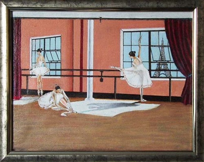 Русские  балерины  в г. Париже.