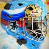 Хоккейный шлем аэрография