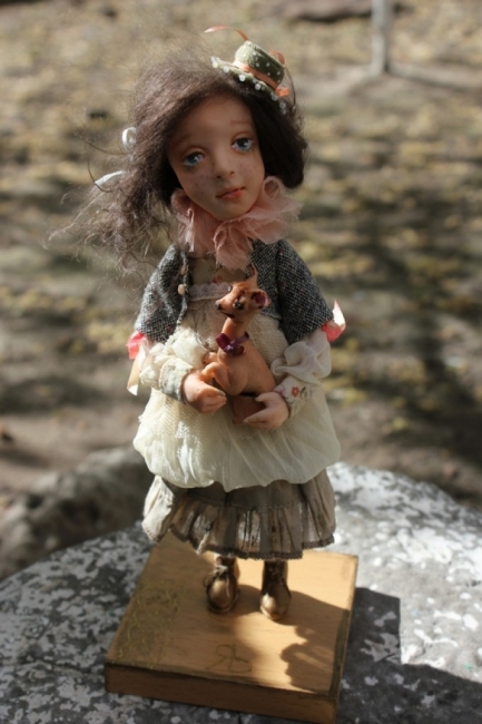 Авторская кукла ручной работы "Элли".