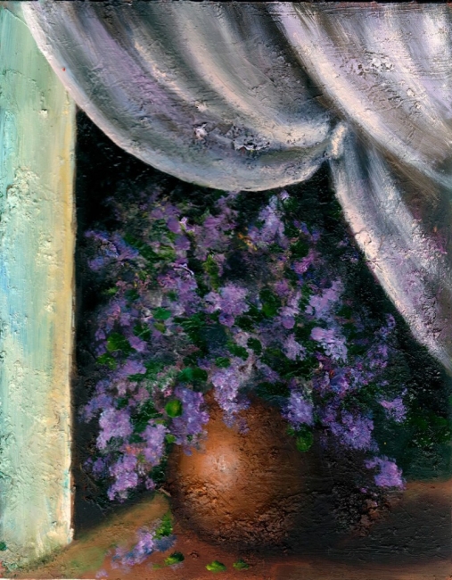 Вечерний букет сирени /  Evening Bouquet of Lilacs