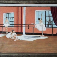 Русские  балерины  в г. Париже.