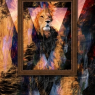 portrait of a Lion
