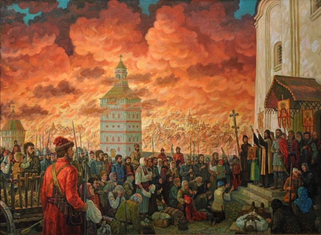 Благословение. ( Оборона Смоленска от польских захватчиков в 1609 -1611 годах ).  2016 г., 120х165