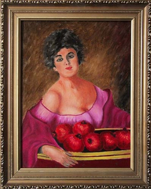 Женщина с фруктами