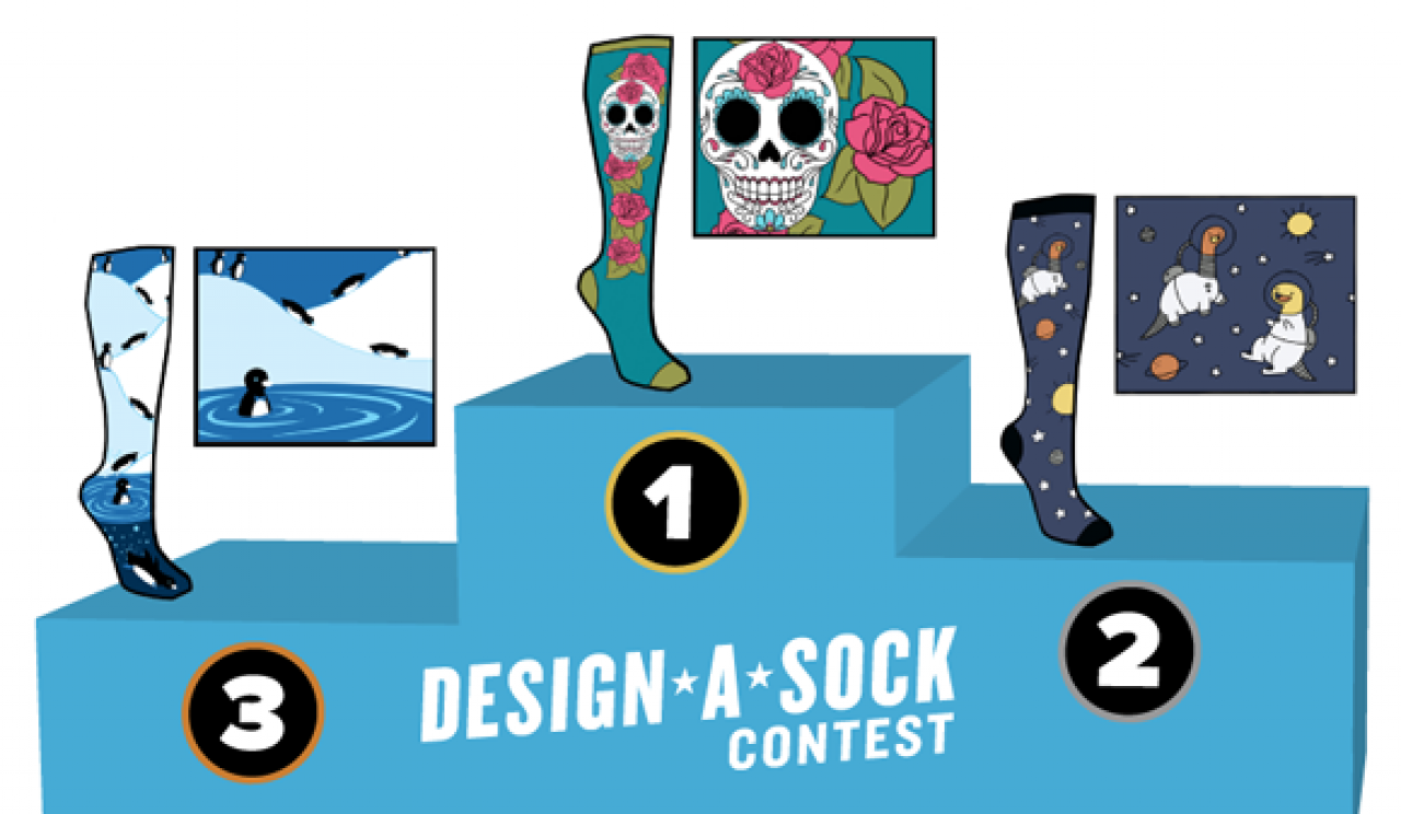 Международный конкурс на лучший дизайн носков