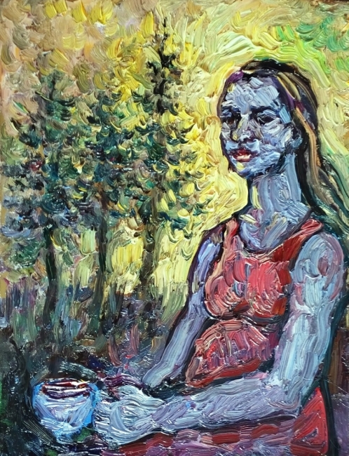 На муромской дороге стояли три сосны...