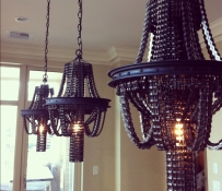 Альзага Каролина Фонтура: люстры из велосипедных цепей