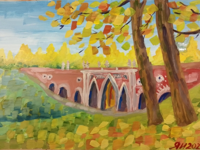 Мост в Царицыно