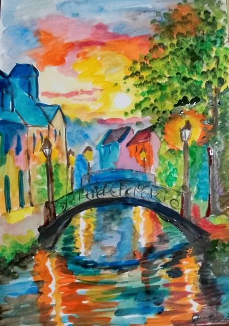 Вечерний город