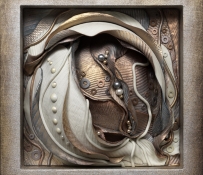 Брукс Кэрол (Carol Brookes): Абстрактные картины из мусора