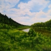 Инской пейзаж / Inya River Landscape