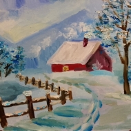 Зимний пейзаж