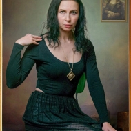 «Мона Лиза ждёт сюрприза» Арт-портрет