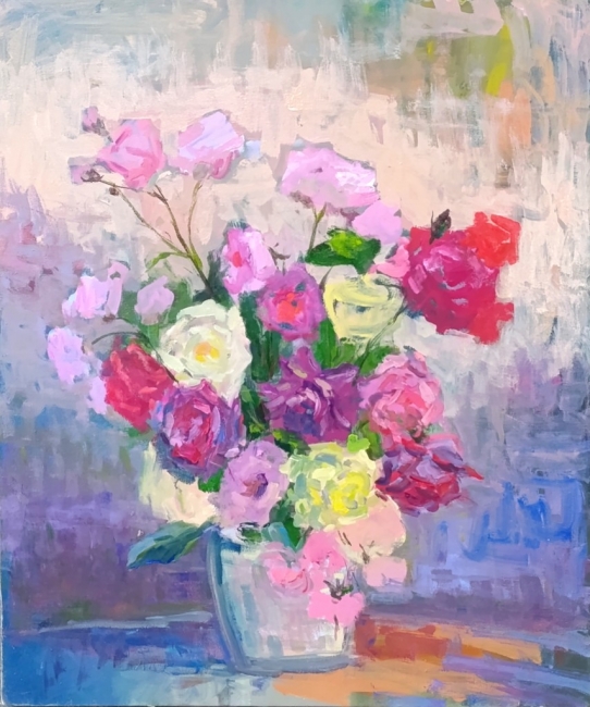 Розы. Серия «натюрморт под открытым небом». Пленэр ZhNataly