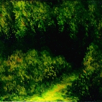 Дорога в Зелёный Лес (эскиз) / The Road to the Green Forest (sketch)