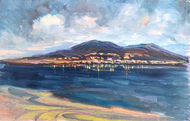 Ночные огни. Пленэр ZhNataly