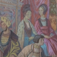 Триптих «Эмблема Сословий»: Обман (фрагмент картины)  