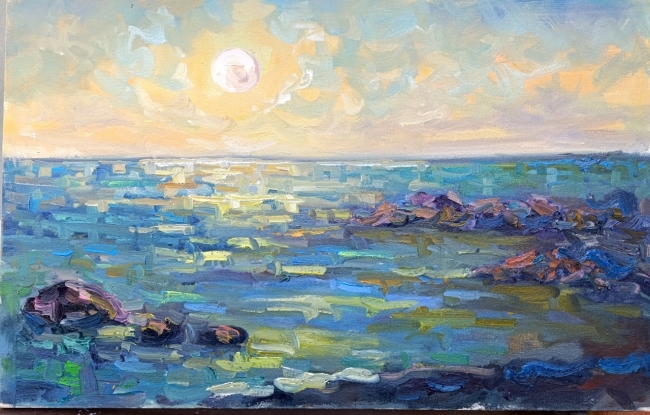 Краски вечера. Штиль. Пленэр ZhNataly 