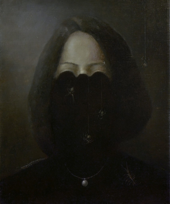 Девушка с жемчужным кулоном